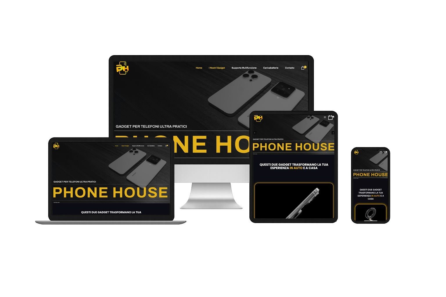 Phone House — boutique en ligne de vente de téléphones créée par Anide DEV